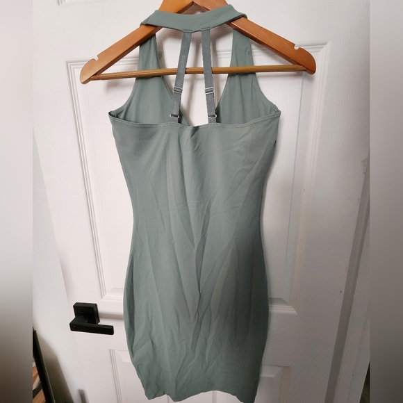 New Without Tags Gymshark Whitney Simmons Dress - Leaf Green Size Small - Picture 8 of 11